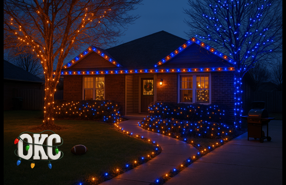 Christmas Lights OKC Design