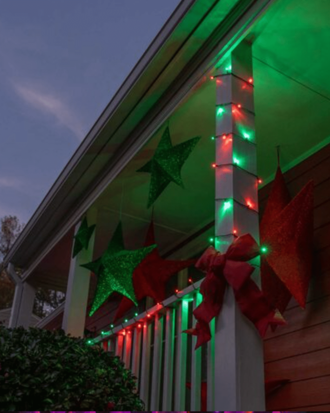 5mm Red and Green LED Christmas Lights