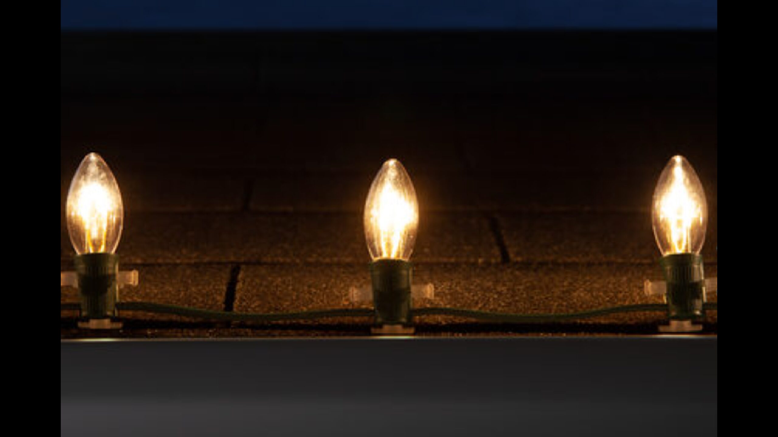 Warm White Shatterproof Christmas Lights