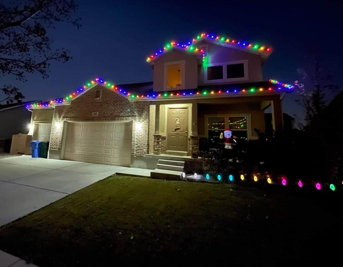 Multi Color Christmas Lights OKC