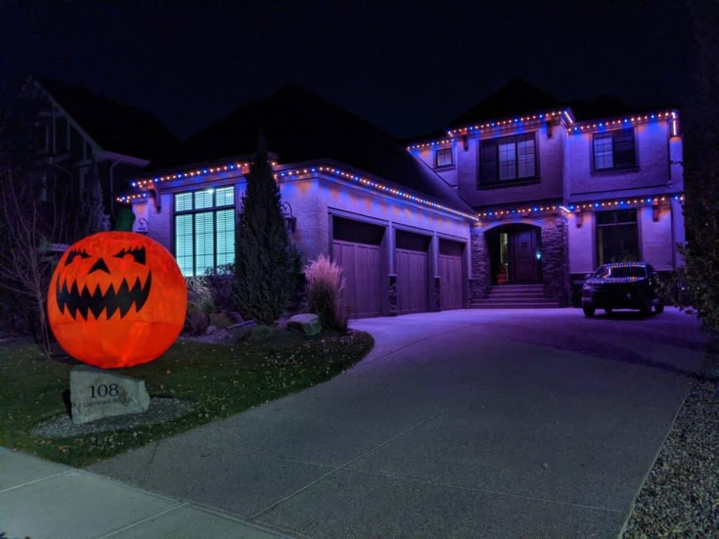 Halloween Holiday Lights in Oklahoma City, Ok